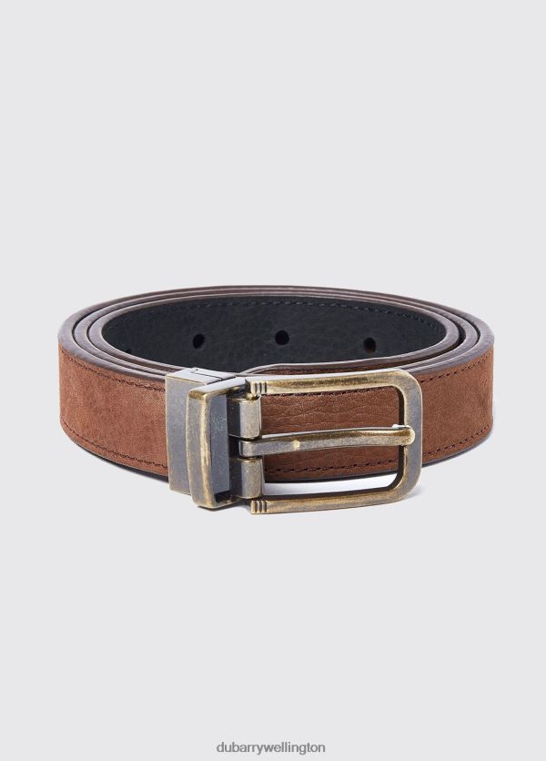 Accessories Foynes Leather Belt Walnut Dubarry Women 8P68RB385