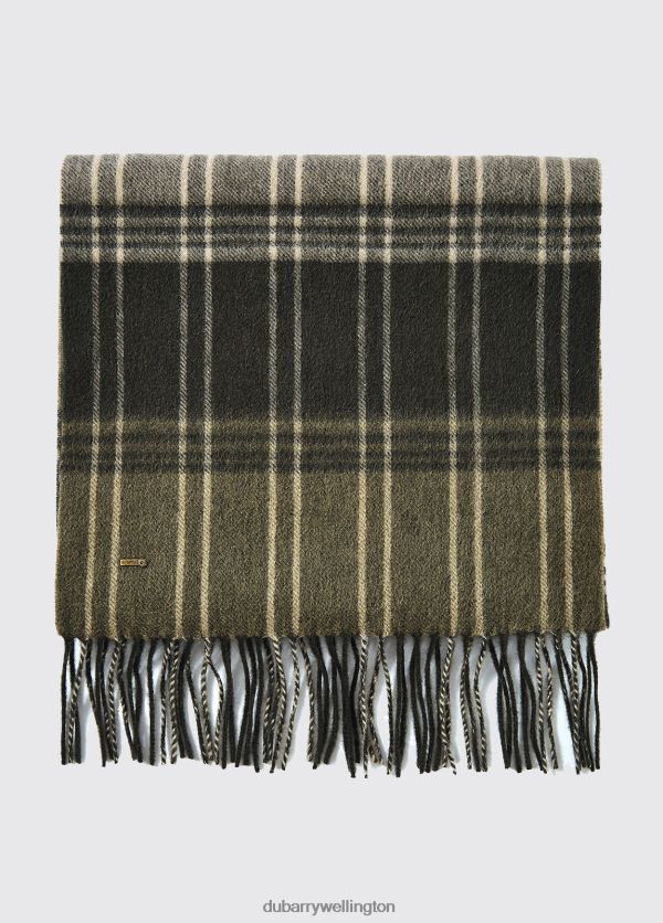 Accessories Gleneagle Wool Scarf Olive Dubarry Women 8P68RB459