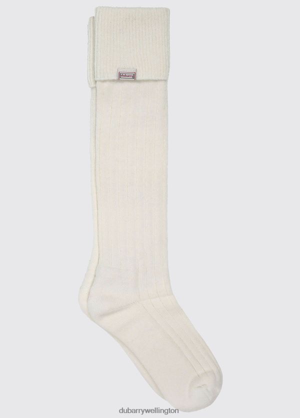 Accessories Alpaca Socks Cream Dubarry Women 8P68RB425