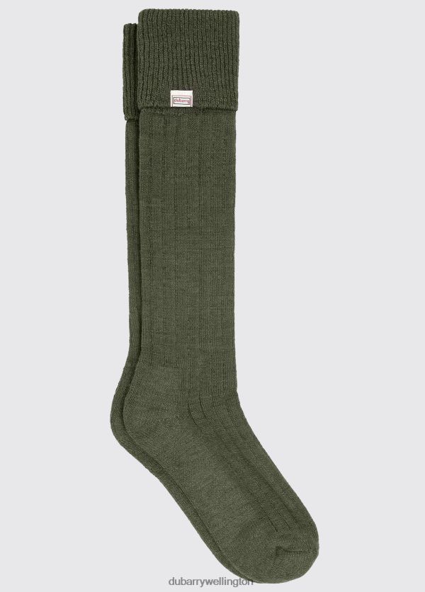Accessories Alpaca Socks Olive Dubarry Women 8P68RB316