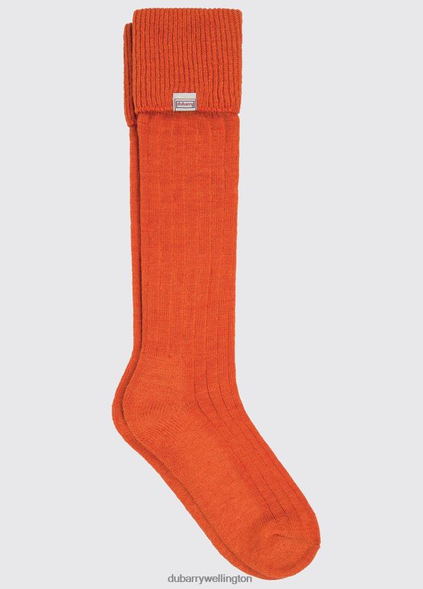 Accessories Alpaca Socks Terracotta Dubarry Women 8P68RB330
