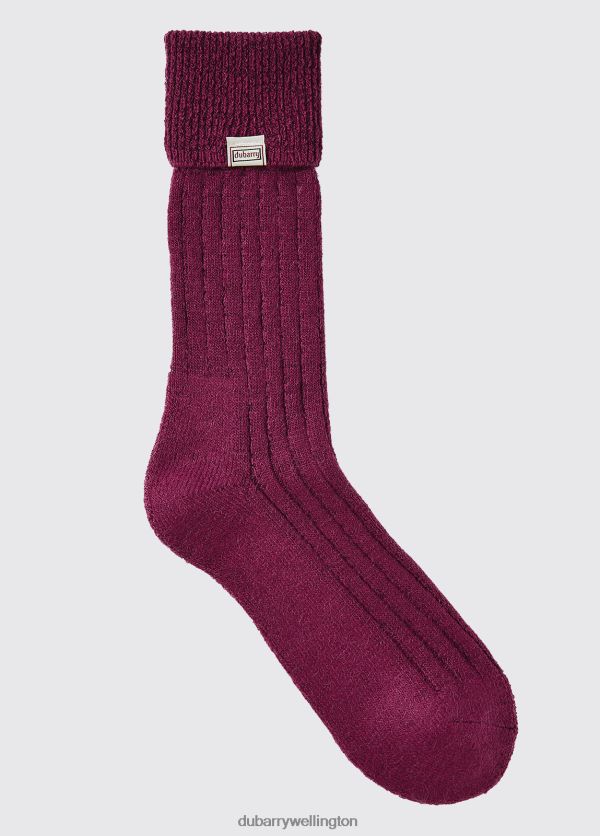 Accessories Holycross Alpaca Socks Currant Dubarry Women 8P68RB395