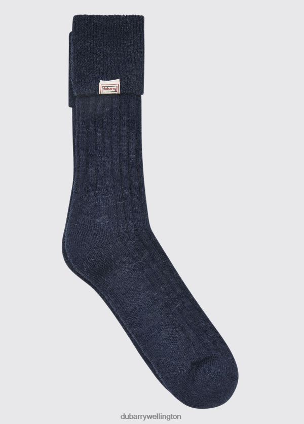 Accessories Holycross Alpaca Socks Navy Dubarry Women 8P68RB436
