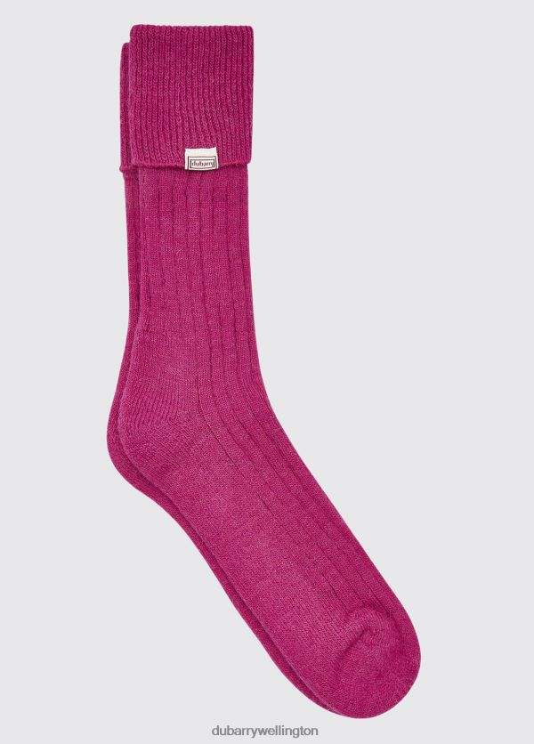 Accessories Holycross Alpaca Socks Pink Dubarry Women 8P68RB438