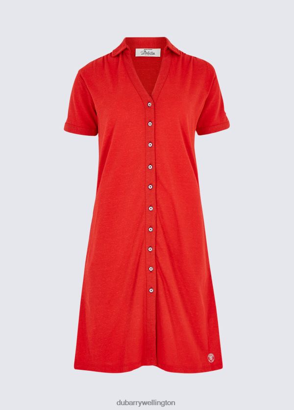 Clothing Druid Shirt Dress Cardinal Dubarry Women 8P68RB679