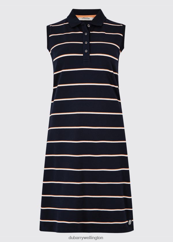Clothing Pebbles Polo Dress Navy Dubarry Women 8P68RB645