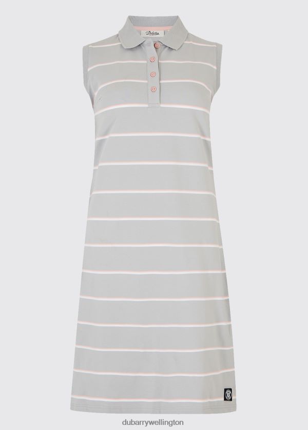 Clothing Pebbles Polo Dress Platinum Dubarry Women 8P68RB777
