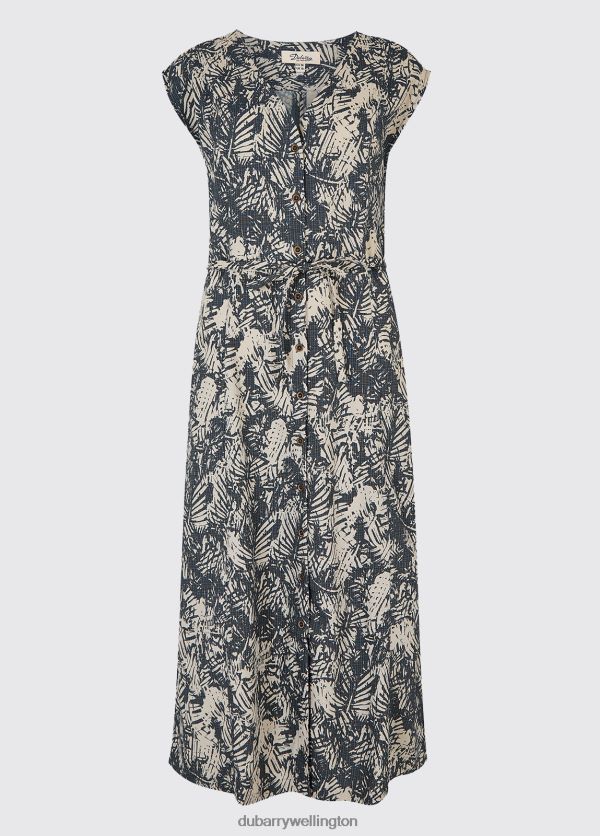 Clothing Wildwood Printed Dress Navy Multi Dubarry Women 8P68RB640