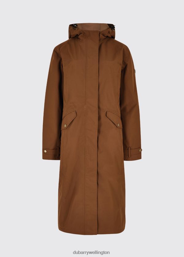 Clothing Alderford Waterproof Coat Walnut Dubarry Women 8P68RB527