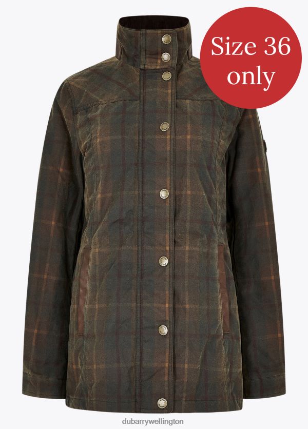 Clothing Annestown Wax Jacket Hunter Brown Dubarry Women 8P68RB616