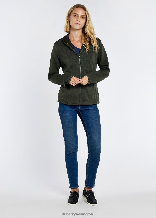 Clothing Ardcairn Fleece Jacket Pesto Dubarry Women 8P68RB141