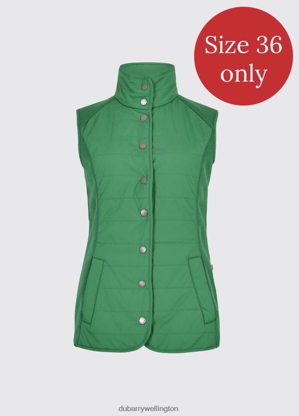 Clothing Ballycoe Gilet Kelly Green Dubarry Women 8P68RB810