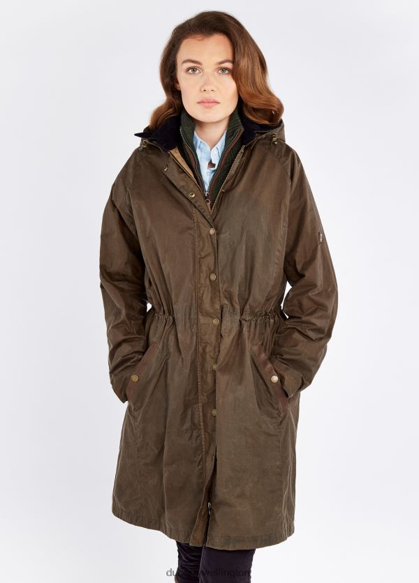 Clothing Ballyvaughan Wax Coat Ginger Dubarry Women 8P68RB615