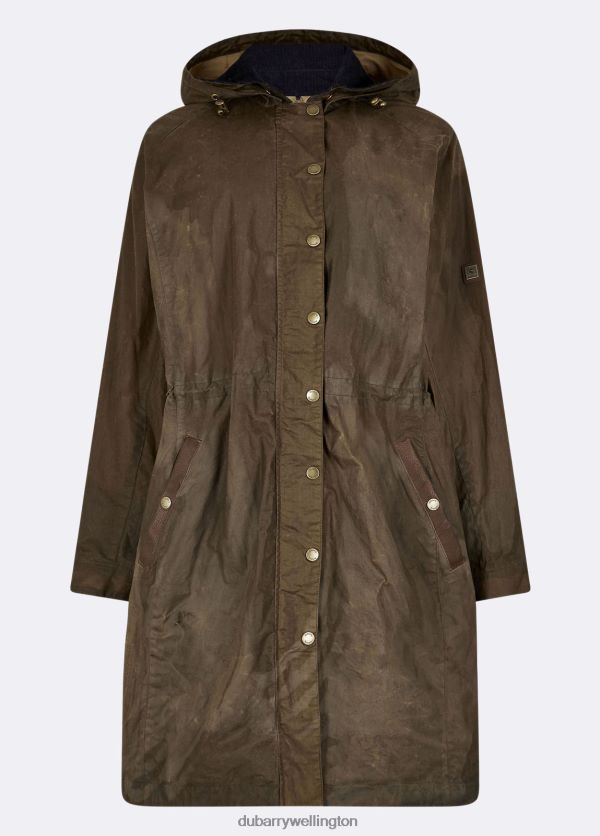 Clothing Ballyvaughan Wax Coat Ginger Dubarry Women 8P68RB615
