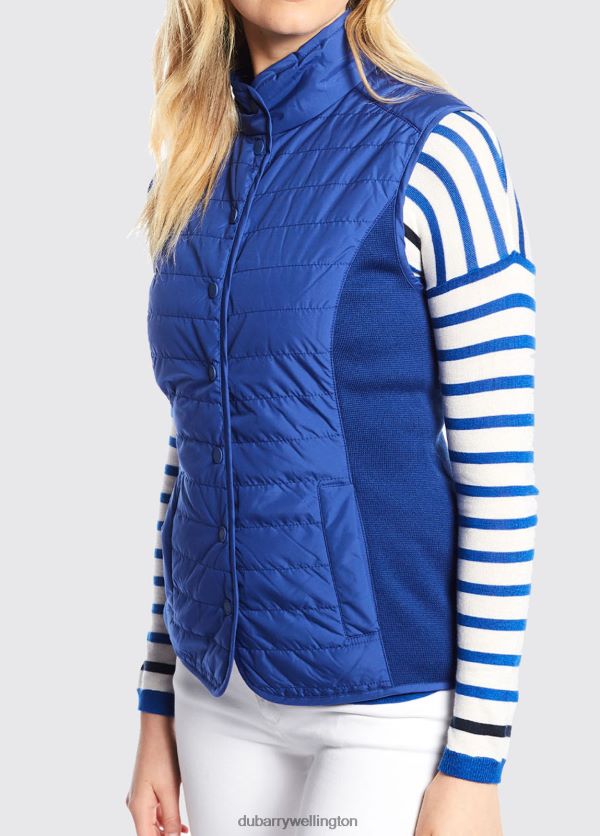 Clothing Bayview Gilet Royal Blue Dubarry Women 8P68RB781