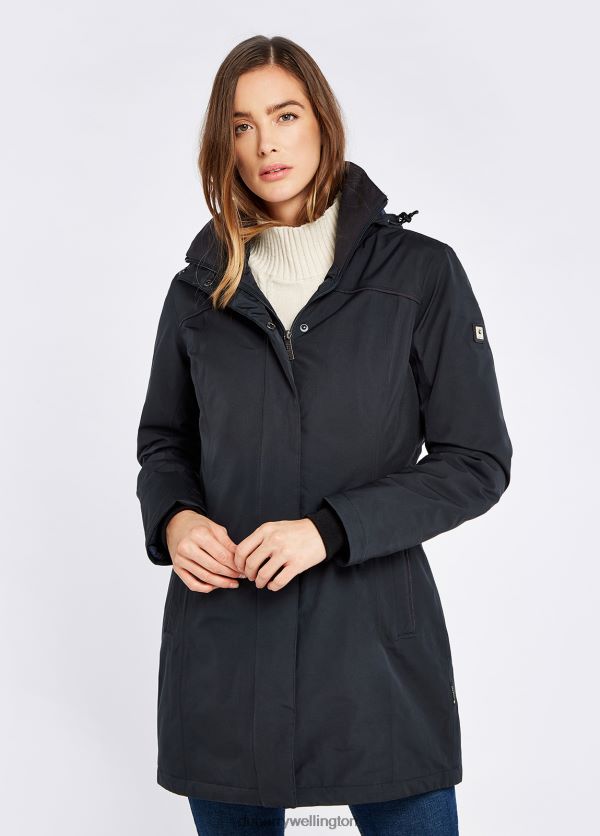 Clothing Beaufort Travel Coat Navy Dubarry Women 8P68RB215
