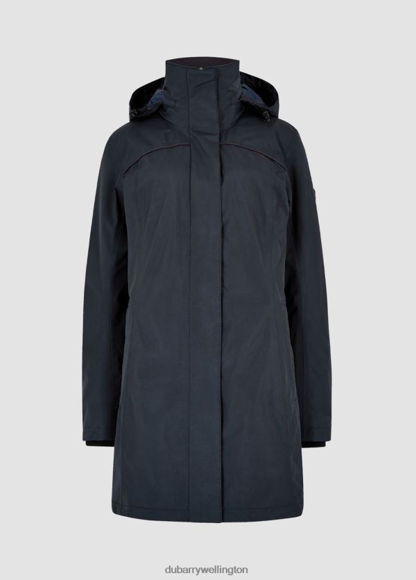 Clothing Beaufort Travel Coat Navy Dubarry Women 8P68RB215