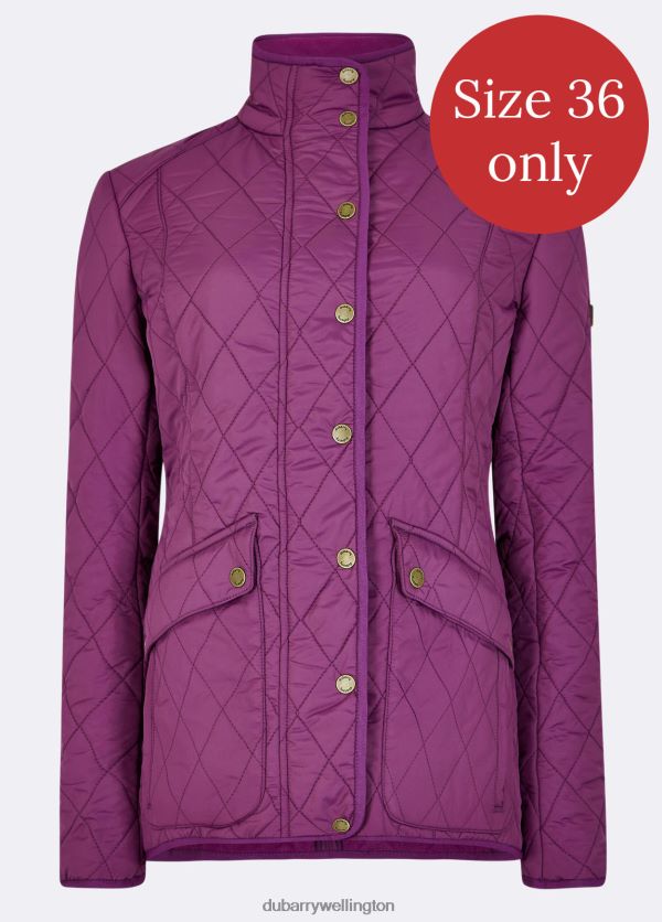 Clothing Bettystown Quilted Coat Berry Dubarry Women 8P68RB662