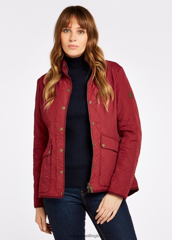 Clothing Bettystown Quilted Coat Ruby Dubarry Women 8P68RB756