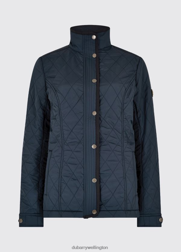 Clothing Camlodge Quilted Jacket Navy Dubarry Women 8P68RB260