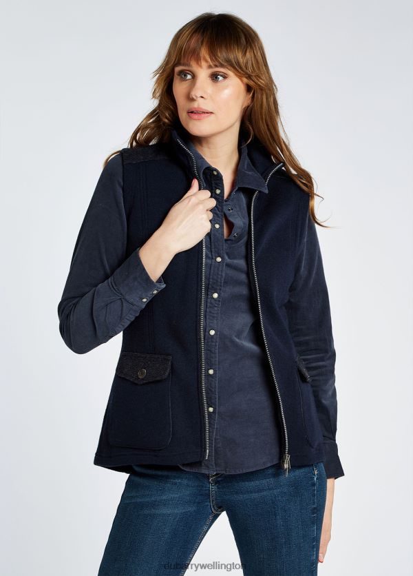 Clothing Cherrywood Gilet Navy Dubarry Women 8P68RB199