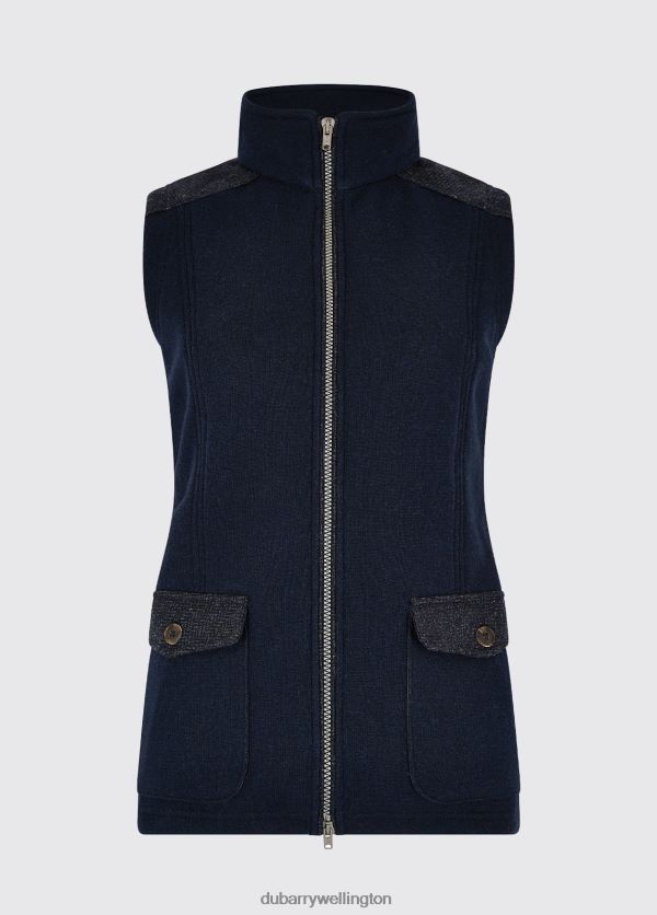 Clothing Cherrywood Gilet Navy Dubarry Women 8P68RB199