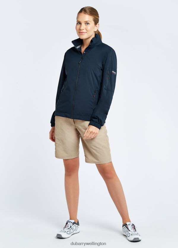 Clothing Corfu Crew Jacket Navy Dubarry Women 8P68RB277