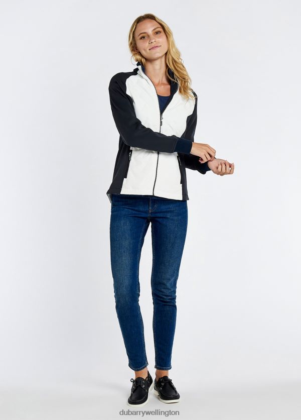 Clothing Ferndale performance jacket White Multi Dubarry Women 8P68RB133