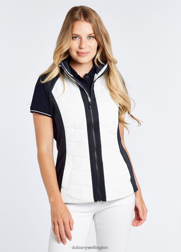 Clothing Foyle Gilet White Multi Dubarry Women 8P68RB643