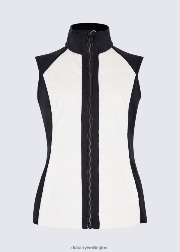 Clothing Foyle Gilet White Multi Dubarry Women 8P68RB643