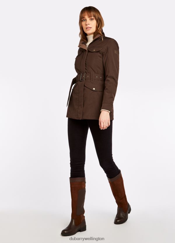 Clothing Friel Utility Jacket Coffee Bean Dubarry Women 8P68RB689