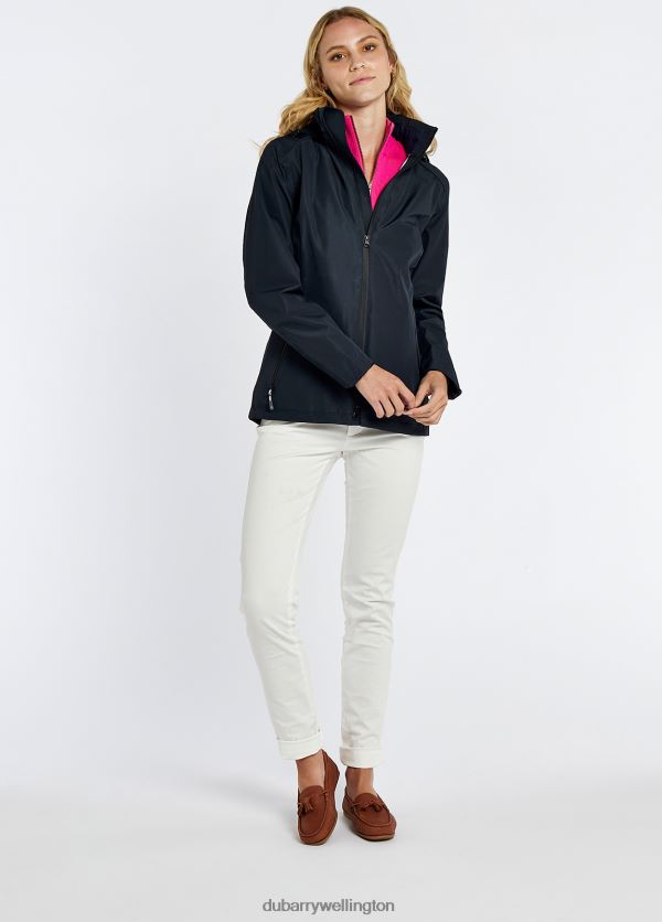 Clothing Garryvoe Waterproof Jacket Navy Dubarry Women 8P68RB129