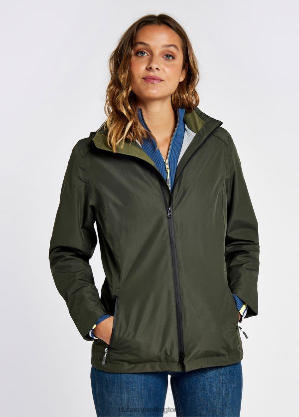 Clothing Garryvoe Waterproof Jacket Pesto Dubarry Women 8P68RB130