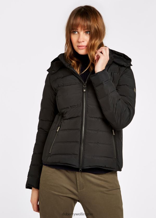 Clothing Kilkelly Quilted Coat Black Dubarry Women 8P68RB525