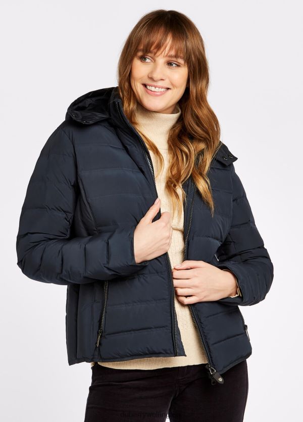 Clothing Kilkelly Quilted Coat Navy Dubarry Women 8P68RB663