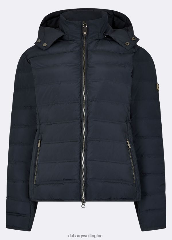 Clothing Kilkelly Quilted Coat Navy Dubarry Women 8P68RB663