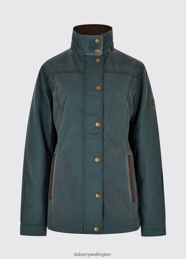 Clothing Mountrath Wax Jacket Dark Pebble Dubarry Women 8P68RB238
