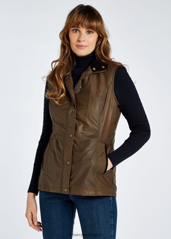 Clothing Pakenham Wax Gilet Ginger Dubarry Women 8P68RB220