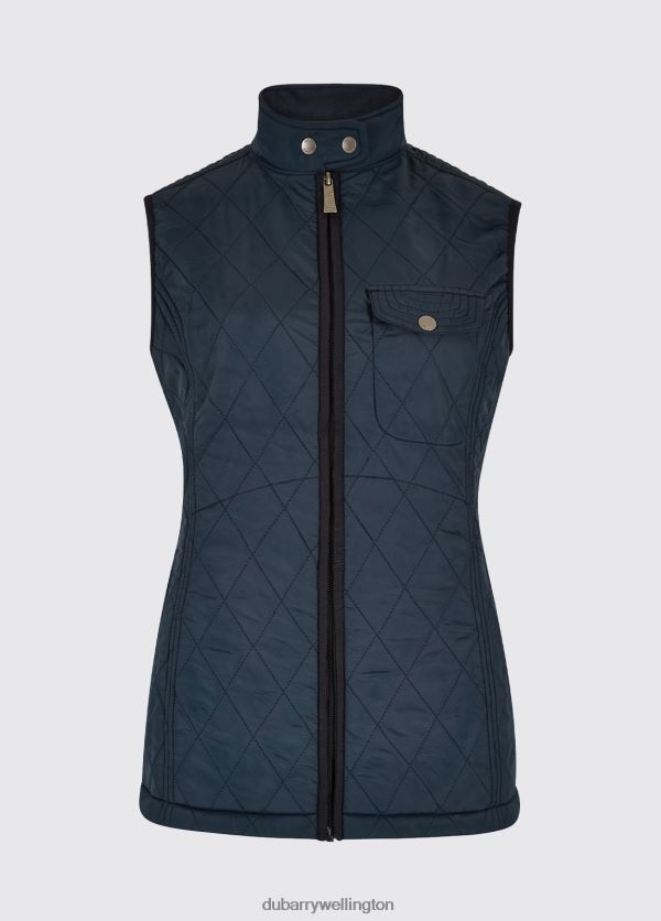 Clothing Rathdown Quilted Gilet Navy Dubarry Women 8P68RB186