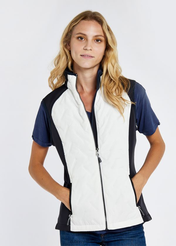 Clothing Redbarn performance gilet White Multi Dubarry Women 8P68RB134