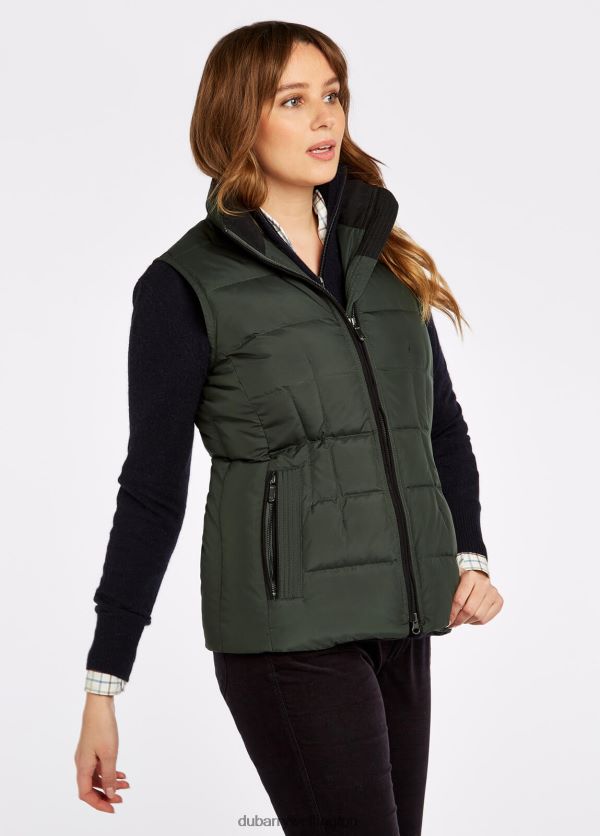 Clothing Spiddal Quilted Gilet Spruce Dubarry Women 8P68RB244