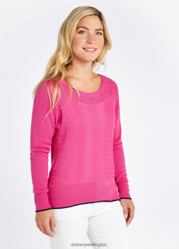 Clothing Clifton Sweater Orchid Dubarry Women 8P68RB677