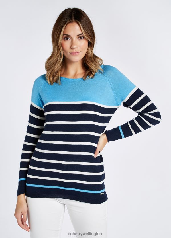Clothing Glenties Sweater Navy Dubarry Women 8P68RB572