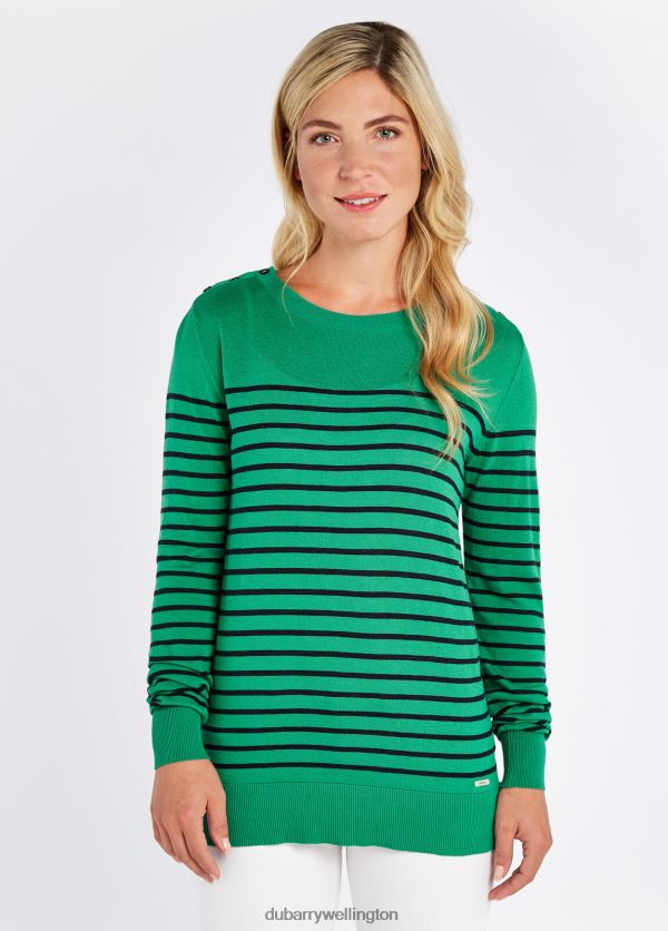 Clothing Portlaw lightweight Sweater Kelly Green Dubarry Women 8P68RB547