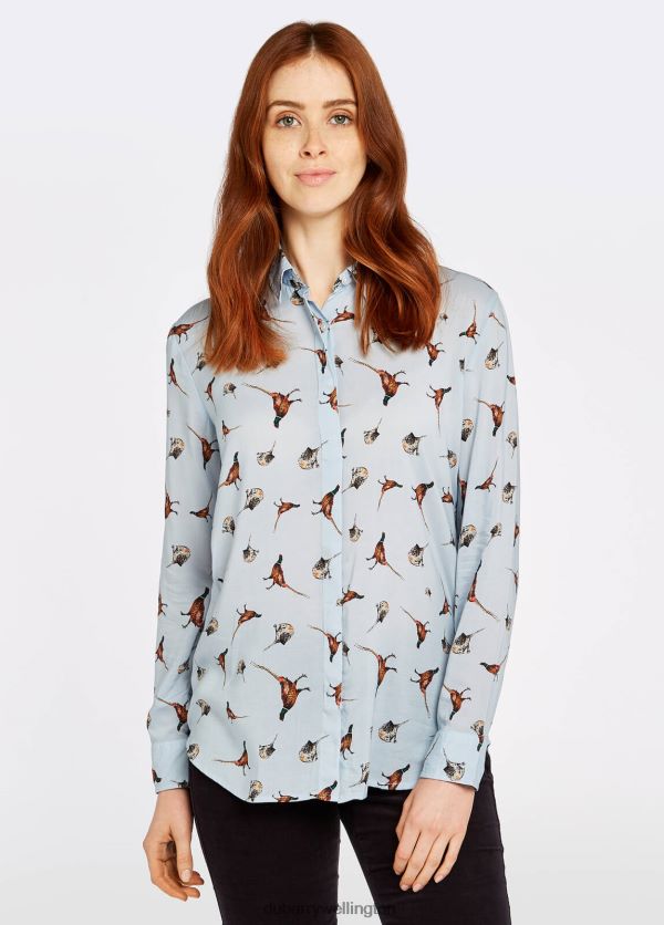 Clothing Briarrose Shirt Blue Multi Dubarry Women 8P68RB768