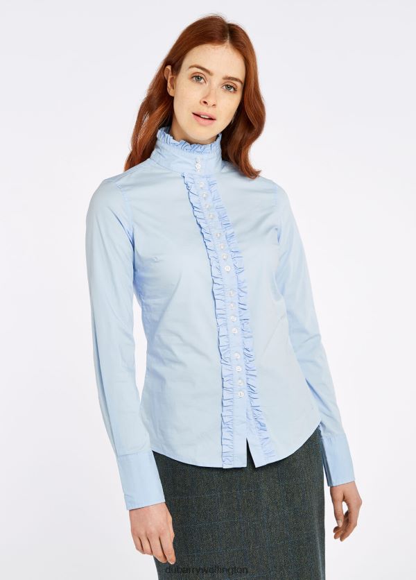 Clothing Chamomile Shirt Pale Blue Dubarry Women 8P68RB228