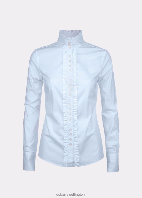 Clothing Chamomile Shirt Pale Blue Dubarry Women 8P68RB228