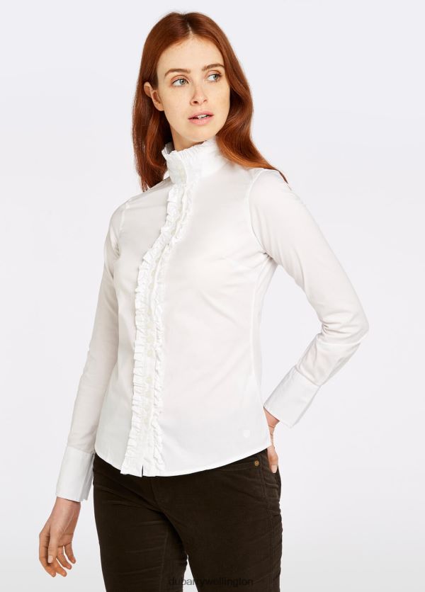 Clothing Chamomile Shirt White Dubarry Women 8P68RB179
