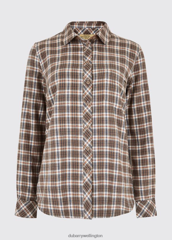 Clothing Japonica Check Shirt Harvest Dubarry Women 8P68RB292