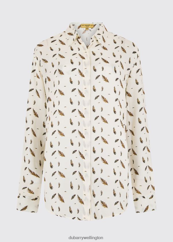 Clothing Orchard Shirt Cream Dubarry Women 8P68RB774